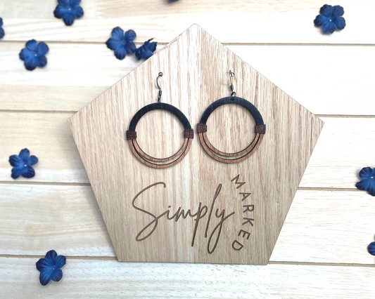 Victoria Wood Earrings