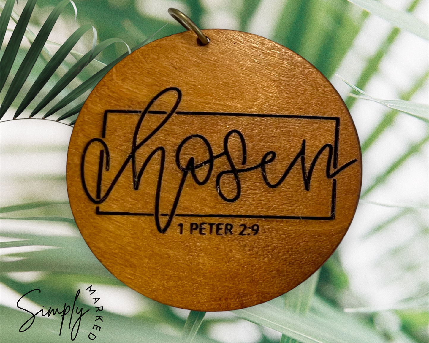 Chosen Wood Charm