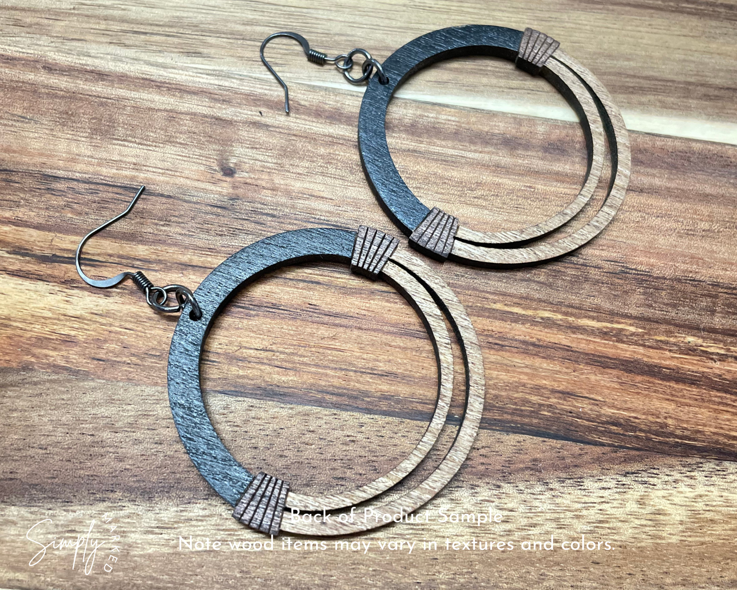 Victoria Wood Earrings