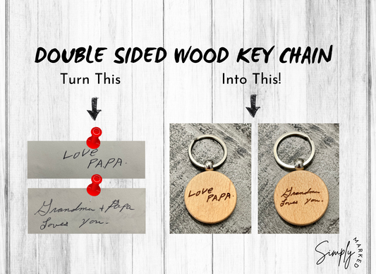 Custom Double Sided Key Chain
