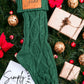 Personalized Christmas Stocking - Dark Green