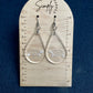 Turtle Teardrop Acrylic Earrings
