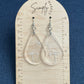 Flamingo Teardrop Acrylic Earrings