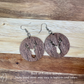 Deer Wood Earrings