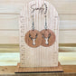 Deer Wood Earrings