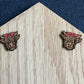 Highland Cow Stud Earrings