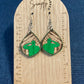 Field Soldier Distressed Wood Earrings